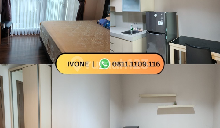 Dijual Apartemen Puri Orchard 1 Bedroom Full Furnished 675 Juta Nego