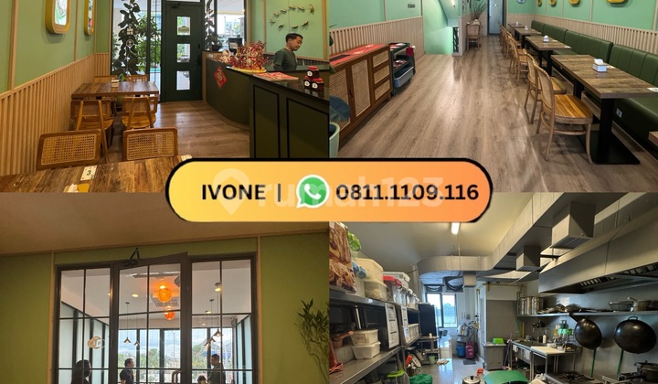 Disewa Ruko Over Kontrak Eks Restoran Chinese Food