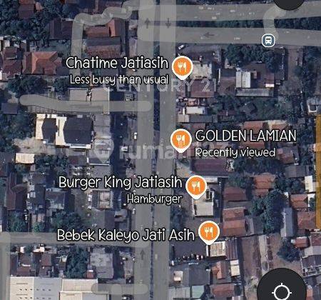 RUMAH HITUNG TANAH LOKASI SANGAT STRATEGIS  JALAN RAYA JATIASIH 2