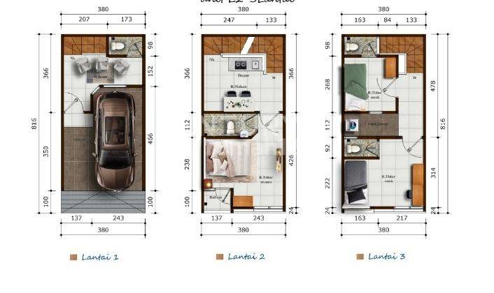 Rumah Indent Brandnew Lokasi Bagus Di Cempaka Putih  2