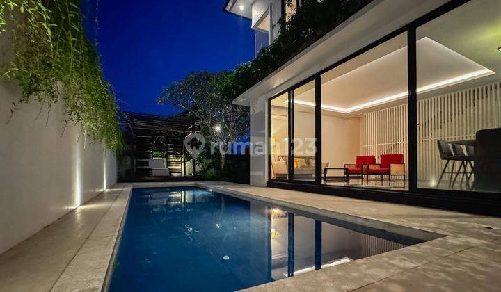 Yearly Rental Modern Villa Near Sidewalk Jimbaran 1