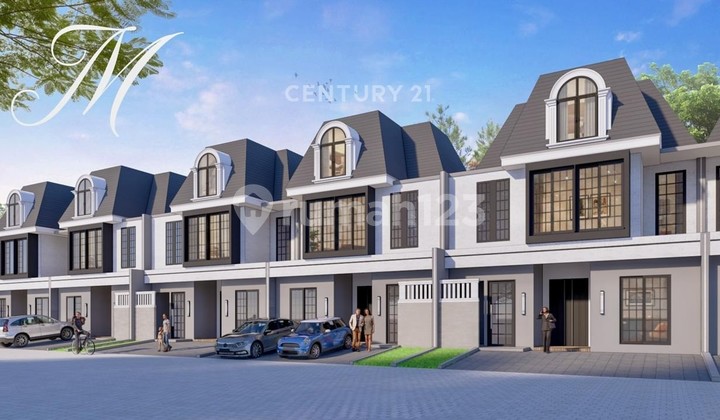 Dijual Rumah American Classic Cluster Montana Bintaro Jaya