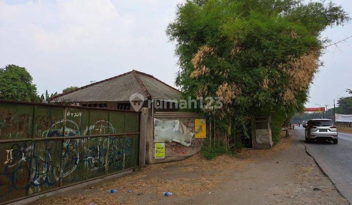 MURAH Luas 6.000 meter Tanah Pinggir Jalan Utama Propinsi di Jl Puspitek Serpong Gunung Sindur Bogor 1