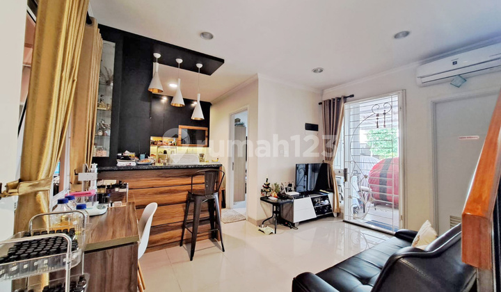 Rumah Cantik Modern Furnish SHM di Cluster Rossini Symphonia Gading Serpong
