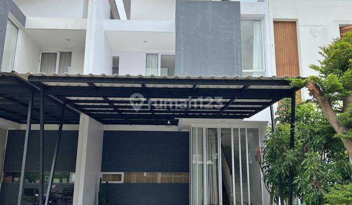 Rumah 2 lantai siap huni di Discovery Aluvia Bintaro 1