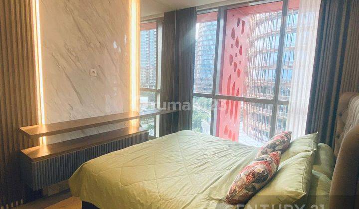 Apartemen Sq Residence 1BR Lantai 7 Furnished City View R1944 1