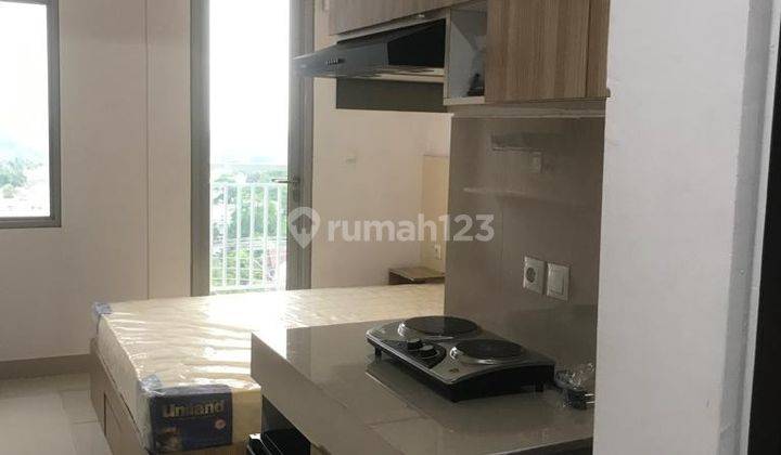 dapur apartemen strategis pesona square semi