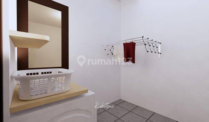 Dijual Rumah Spring Hill Yumee Lagoon Cisauk Tangerang Baru Renovasi Furnished Bagus Rumah 2