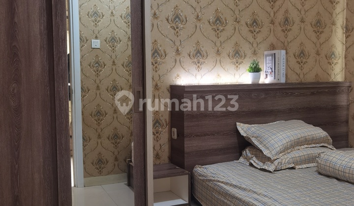 2 BR Apartment Nice Furnished Green Pramuka City Tower Orchid Ready to Occupied