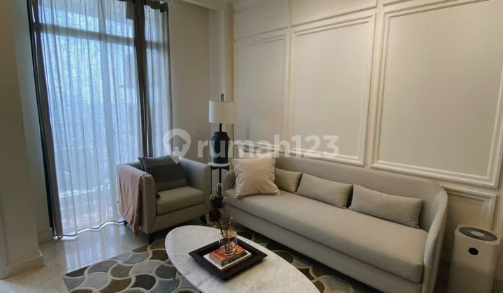 Full Furnished, Apartemen Permata Hijau Suites 2Br, Bebas Banjir