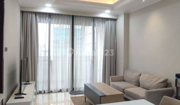 Disewakan Apartment At District 8 Location In South Jakarta 1br Modern Fully Furnished 1