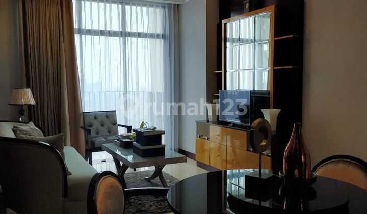 Full Furnished, Apartemen Permata Hijau Suites 3Br, Siap Huni 2