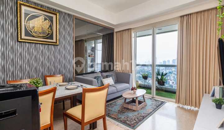 Fully Furnished, Menteng Park Apartment 2 Bedrooms, Ready to Occupy