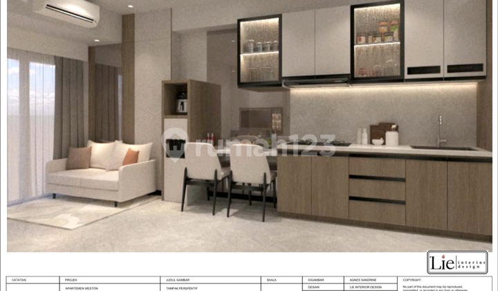Apartemen Westown View 1