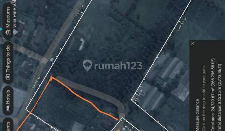 Tanah SHM area sejuk rindang dan strategis di lembang 1