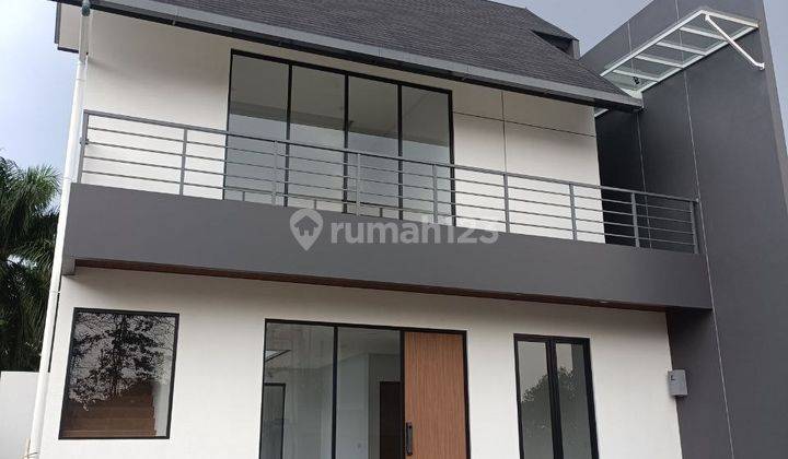 Rumah Semi Villa Modern Sejuk Di Kawasan Bandung Utara 1