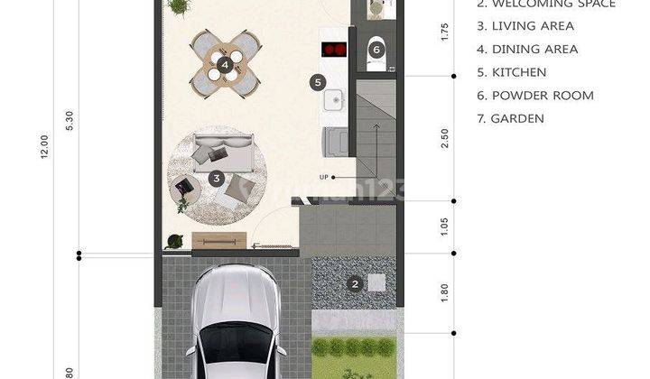 Miliki Rumah Baru 2 Lantai Strategis Di Hinata Living Cigondewah  2