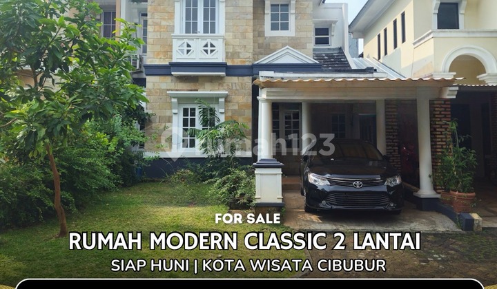 Rumah Bagus Unfurnished SHM Kota Wisata, Cibubur