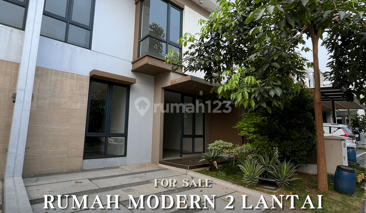 rumah modern 2 lantai siap huni lokasi strategis 2