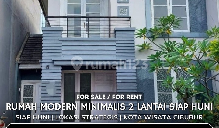 Rumah Bagus SHM Kota Wisata, Cibubur Rumah Bagus SHM Kota Wisata, Cibubur