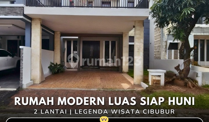 Rumah 2 Lantai Siap Huni Legenda Wisata, Cibubur