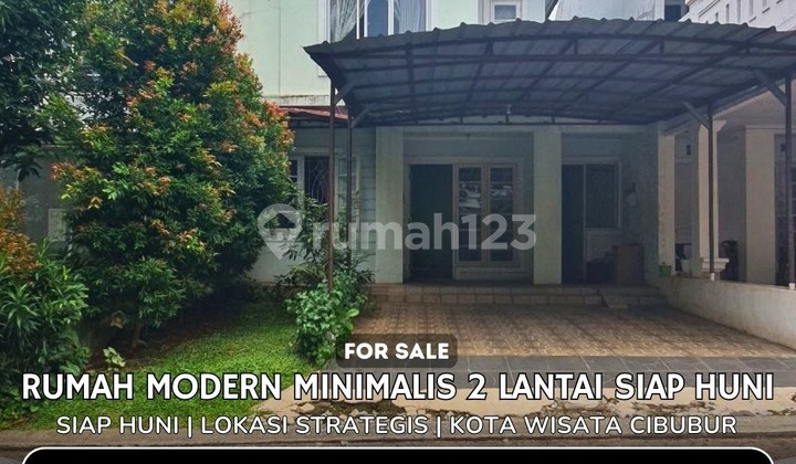 Nice Unfurnished House, Kota Wisata, Cibubur
