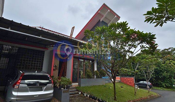 rumah modern kota wisata posisi hoek siap huni semi furnished 2