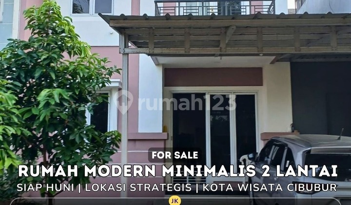 Siap Huni Rumah Cantik SHM Kota Wisata, Cibubur