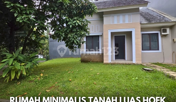 Bebas Banjir Rumah 1 Lantai SHM Dekat Akses Tol Kota Wisata, Cibubur