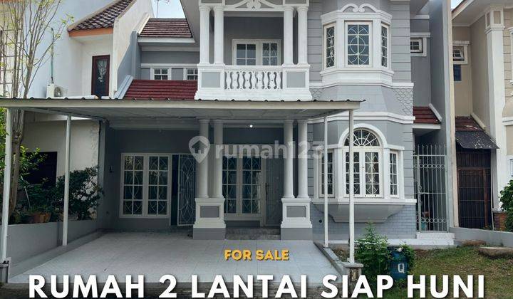 Rumah Dengan Tipe American Classic 2 Lantai di Kota Wisata 2