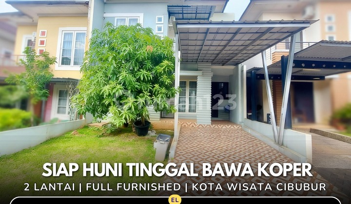 Siap Huni Rumah 2 Lantai SHM Kota Wisata, Cibubur Siap Huni Rumah 2 Lantai SHM Kota Wisata, Cibubur
