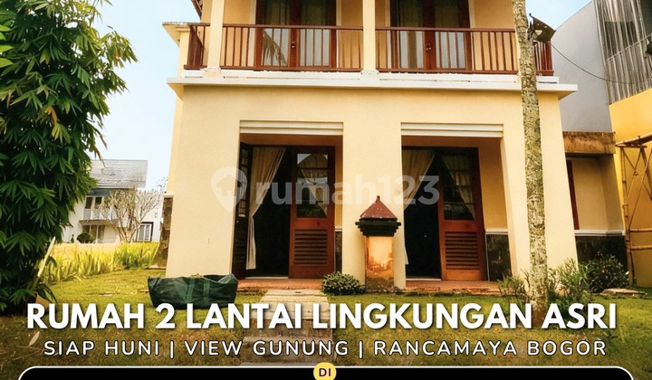 Rumah 2 Lantai Dekat Akses Tol, Rancamaya Bogor