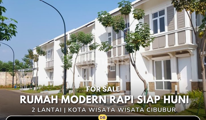 Rumah 2 Lantai SHM Siap Huni, Kota Wisata Cibubur Rumah 2 Lantai SHM Siap Huni, Kota Wisata Cibubur