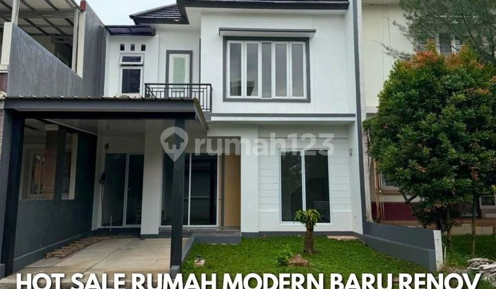 Siap Huni Rumah 2 Lantai SHM Dekat Akses Tol Kota Wisata, Cibubur