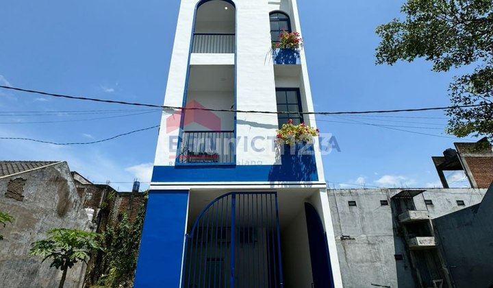 Rukos Santorini Vibes Lokasi Strategis Area Kampus, Dekat Kawasan Kuliner Tunggulwulung Dan Sukarno Hatta, Cocok Untuk Bisnis Kost2an Di Kota Malang