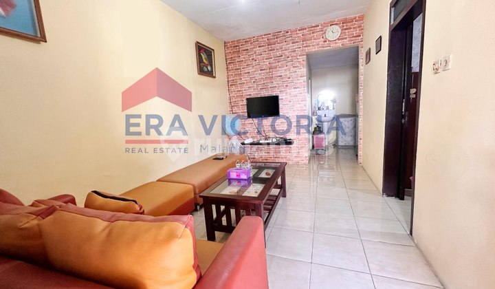 Rumah 1 Kamar Besar Lokasi Strategis di Sawojajar 1 Kawasan Nyaman dan Ramai