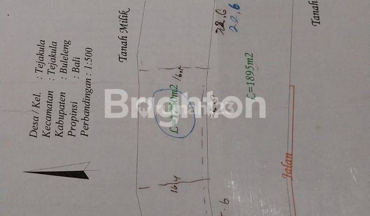 Lahan 100 meter dari pantai Buitan di Tejakula, Buleleng 2