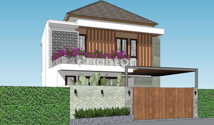 Rumah semi vila 2 lantai di Sanur  sedang proses finishing 1