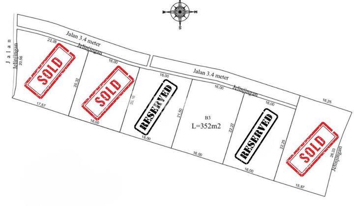 Plot of Padonan Remaining 1 unit 2