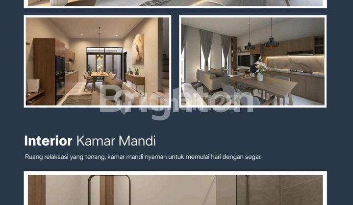 Rumah cluster minimalis Inden di Sesetan 2
