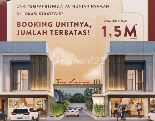 Ruko Teras Aruman Cimahi Samping Pemkot 1
