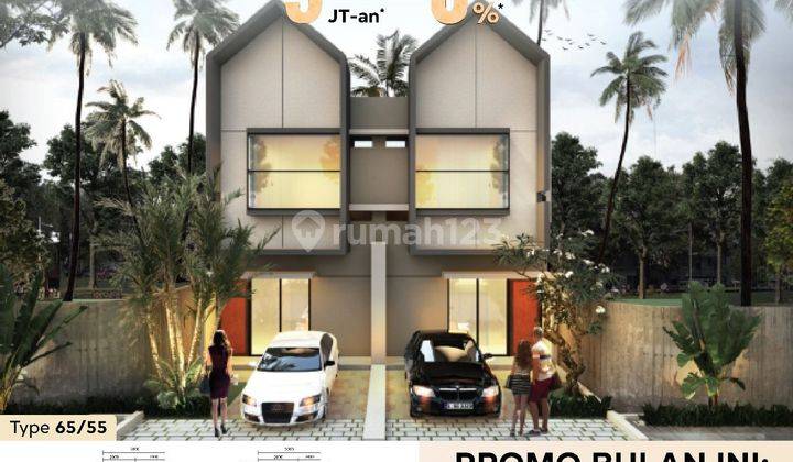 Rumah  2 Lantai Tanpa Dp Di Kopo 1