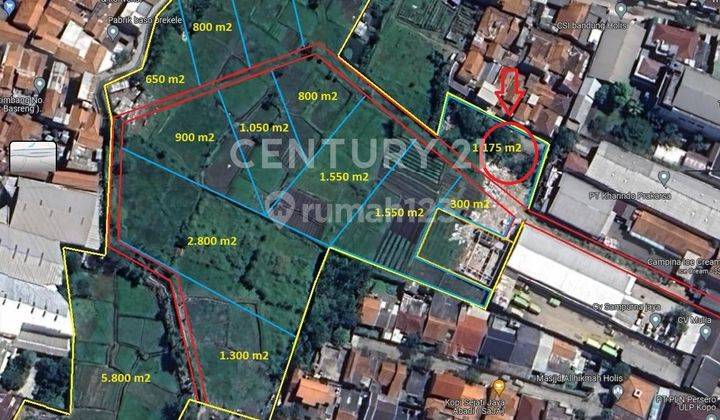 Tanah Strategis Di Holis 10 Menit Akses Tol 1