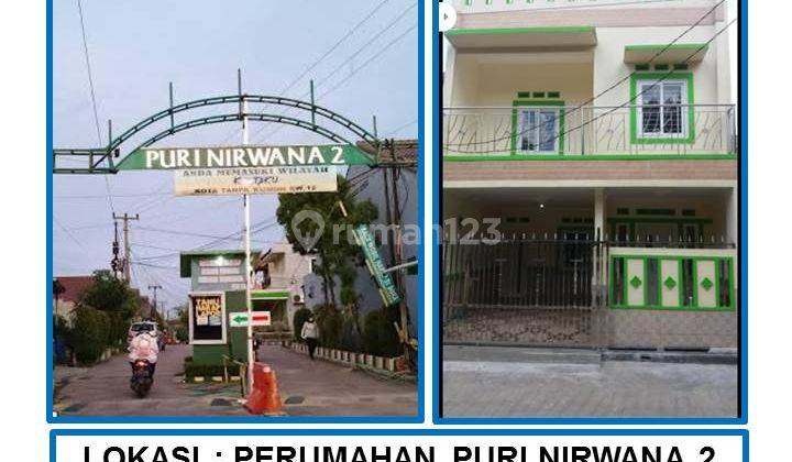 Jual Bu Cepat Rumah Murah 2 Lantai di Perumahan Puri Nirwana 2, Cibinong, Bogor. 2