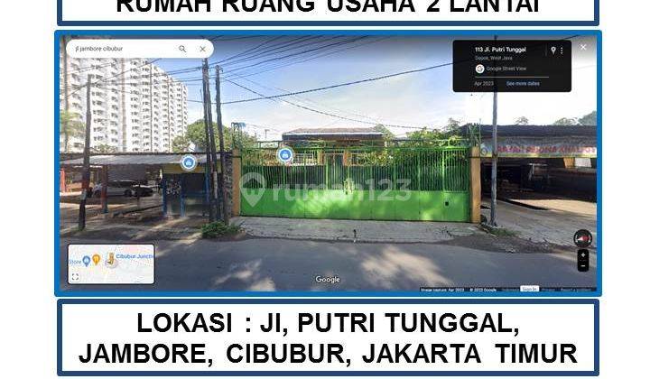 Rumah Ruang Usaha 2 Lantai SHM di Cibubur Jaktim 1