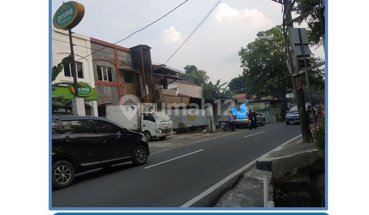 Tanah dan Bangunan Lama 250 m2 Ex Tempat Usaha di Jl. Raya Pesanggrahan, Pesanggrahan, Jakarta Selatan..  