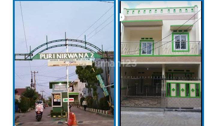 Rumah Murah 2 Lantai SHM di Perumahan Puri Nirwana 2, Harapan Jaya, Cibinong, Bogor. 1