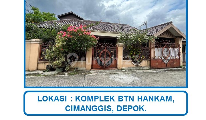 1.5-Story SHM Hook House in BTN Hankam Complex, Kelapa Dua Cimanggis, Depok.