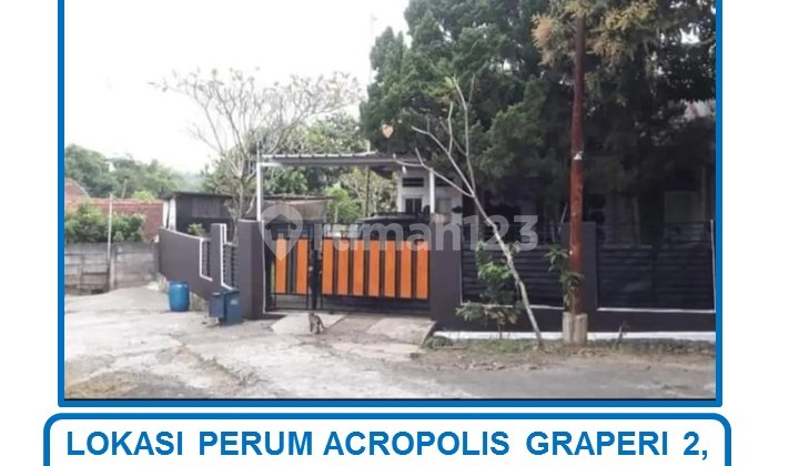 Harga Spesial Rumah Hook Shm Di Perumahan Acropolis Graperi 2, Sukahati, Cibinong, Bogor.