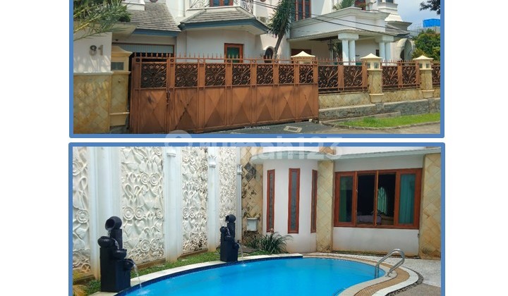 Jual Cepat Harga Spesial Rumah Luxury Hook 2 Lantai di Cinere Estate Blok A, Cinere, Depok.